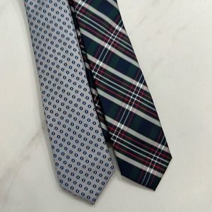 Chaps brand boys neck ties, set of 2